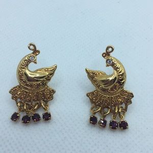 Avon Vintage Peacock 🦚 Earrings